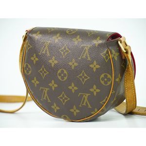 Louis Vuitton Brown Shoulder Bag Monogram Tambourin